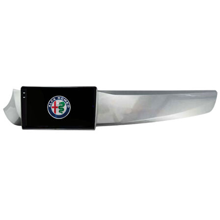 Alfa Romeo Giulietta - Araç Multimedya Ekran - 4GB 64GB - Büyük - Silver - 2011 - 2013 - 9 Inch - MYWAY - RED