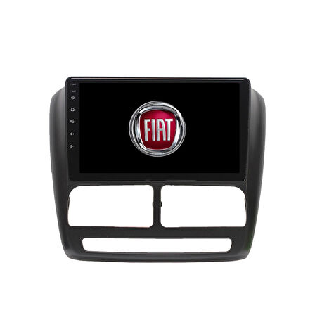 Fiat Doblo - Araç Multimedya Ekran - 4GB 64GB - S - Black - 2010 - 2015 - 9 Inch - MYWAY - RED