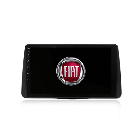 Fiat Egea - Araç Multimedya Ekran - 4GB 64GB - Hatchback - Black - 2020 - 2022 - 9 Inch - MYWAY - RED