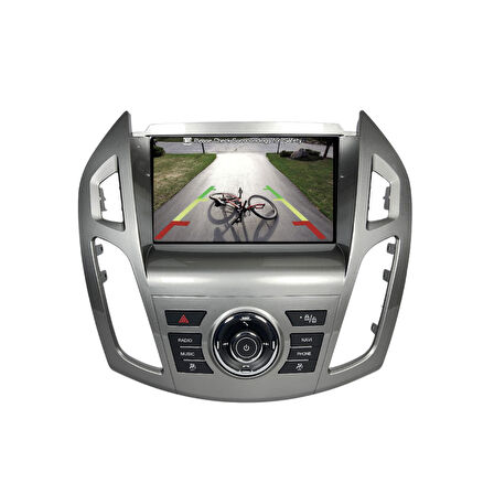 Ford Tourneo Connect - Araç Multimedya Ekran - 4GB 64GB - NEW - Silver - 2013 - 2016 - 9 Inch - MYWAY - RED