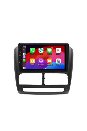 Fiat Doblo - Araç Multimedya Ekran - 2GB 32GB - S - Black - 2010 - 2015 - 9 Inch - HIGH SOUND - VSR
