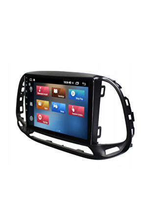 Fiat Doblo - Araç Multimedya Ekran - 2GB 32GB - S - Black - 2015 - 2021 - 9 Inch - HIGH SOUND - VSR