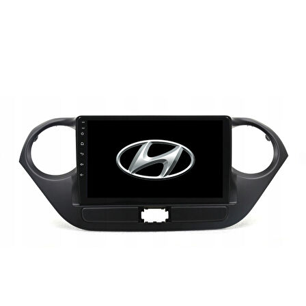 Hyundai i10 - Araç Multimedya Ekran - 4GB 64GB - S - Black - 2013 - 2019 - 9 Inch - MYWAY - RED