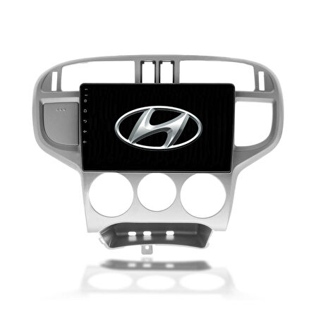 Hyundai Matrix - Araç Multimedya Ekran - 4GB 64GB - S - Gri - 2001 - 2010 - 9 Inch - MYWAY - RED
