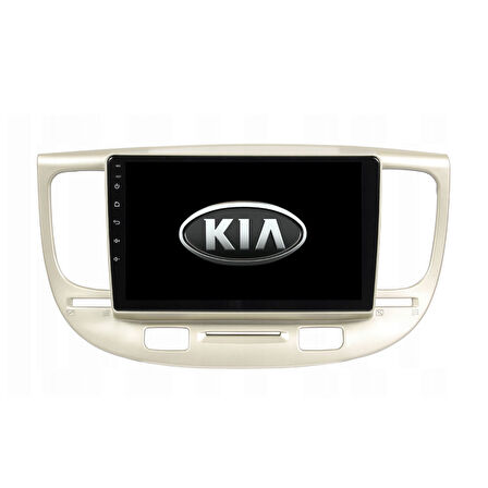 Kia Rio - Araç Multimedya Ekran - 4GB 64GB - S - Silver - 2005 - 2011 - 9 Inch - MYWAY - RED