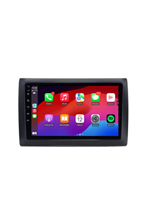 Fiat Stilo - Araç Multimedya Ekran - 2GB 32GB - S - Black - 2003 - 2007 - 9 Inch - HIGH SOUND - VSR