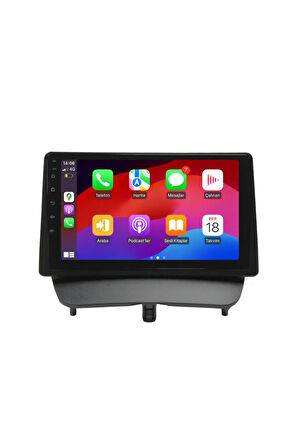 Ford Courier - Araç Multimedya Ekran - 2GB 32GB - Titanyum - Black - 2014 - 2018 - 9 Inch - HIGH SOU
