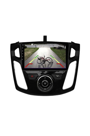 Ford Focus 3 - 4 Uyumlu- Araç Multimedya Ekran - 2GB 32GB - Tuşsuz - Black - 2011 - 2019 - 9 Inch