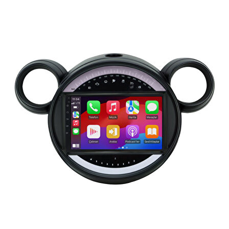 Mini Cooper - Araç Multimedya Ekran - 4GB 64GB - S - Black - 2011 - 2015 - 9 Inch - MYWAY - RED