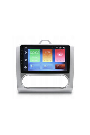 Focus 2 -Uyumlu  Araç Multimedya Ekran - 2GB 32GB - Dijital - Silver - 2005 -2011 -9 Inch -HIGH SOU