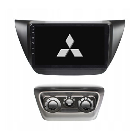 Mitsubishi Lancer - Araç Multimedya Ekran - 4GB 64GB - S - Black - 2004 - 2008 - 9 Inch - MYWAY - RED