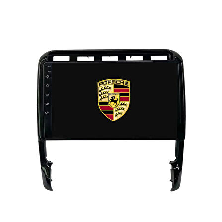 Porsche Cayenne - Araç Multimedya Ekran - 4GB 64GB - S - Piano Black - 2003 - 2010 - 9 Inch - MYWAY - RED