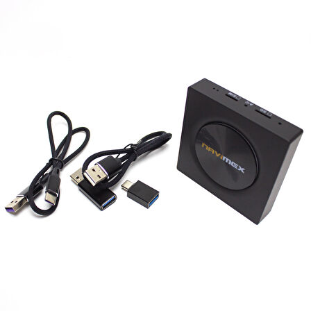 NAVİMEX Smartbox 4GB RAM + 64GB Universal - Carplay - Android Auto Uyumlu ROM - TYPE-C - SD Girişli