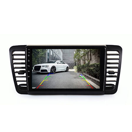 Subaru Outback / Legacy - Araç Multimedya Ekran - 4GB 64GB - S - Black - 2003 - 2009 - 9 Inch - MYWAY - RED