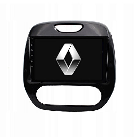 Renault Captur - Araç Multimedya Ekran - 4GB 64GB - S - Piano Black - 2013 - 2019 - 9 Inch - MYWAY