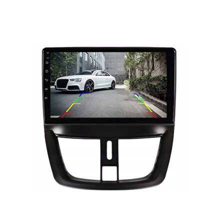 Peugeot 207 - Araç Multimedya Ekran - 4GB 64GB - S - Black - 2006 - 2012 - 9 Inch - MYWAY