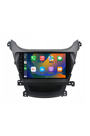 Hyundai Elantra - Araç Multimedya Ekran - 2GB 32GB - S - Black - 2014 - 2015 - 9 Inch - HIGH SOUND -