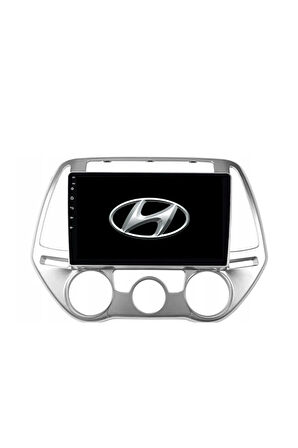 Hyundai i20 - Araç Multimedya Ekran - 2GB 32GB - Düz Analog - Silver - 2013 - 2014 - 9 Inch - HIGH S