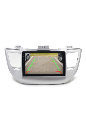Hyundai Tucson - Araç Multimedya Ekran - 2GB 32GB - S - Silver - 2015 - 2017 - 9 Inch - HIGH SOUND -