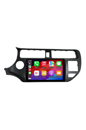 Kia Rio - Araç Multimedya Ekran - 2GB 32GB - S - Gri - 2012 - 2015 - 9 Inch - HIGH SOUND - VSR