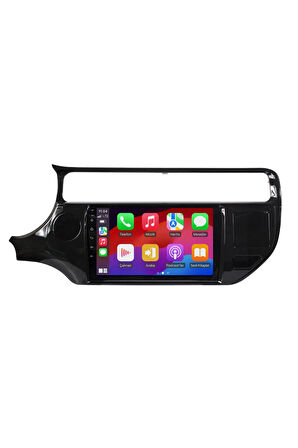 Kia Rio - Uyumlu Araç Ekran - 2GB 32GB - S - Piano Black - 2015 - 2018 - 9 Inch - HIGH SOUND - V