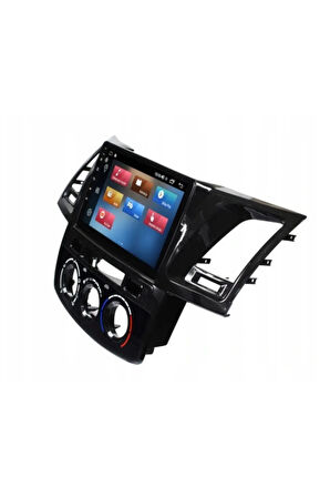 Toyota Hilux - Araç Multimedya Ekran - 2GB 32GB - Analog - Piano Black - 2008 - 2015 - 9 Inch - HIGH