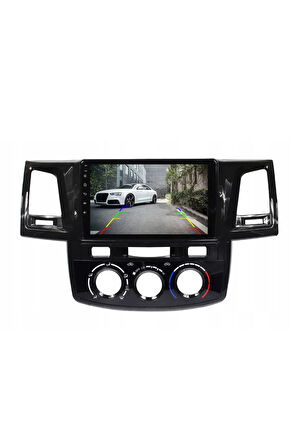 Toyota Hilux - Araç Multimedya Ekran - 2GB 32GB - Analog - Piano Black - 2008 - 2015 - 9 Inch - HIGH