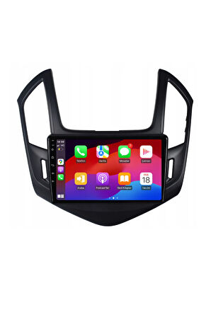 Chevrolet Cruze - Araç Multimedya Ekran - 2GB 32GB - NEW - Black - 2013 - 2015 - 9 Inch - HIGH SOUND