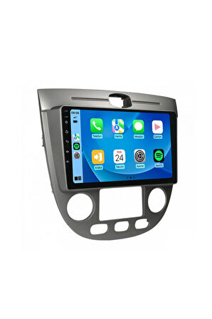 Chevrolet Lacetti - Araç Multimedya Ekran - 2GB 32GB - Dijital - Silver - 2004 - 2013 - 9 Inch - HIG