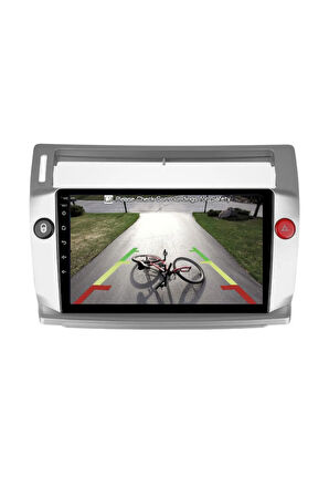 Citroën C4 Ser. - Araç Multimedya Ekran - 2GB 32GB - Old - Silver - 2005 - 2011 - 9 Inch - HIGH SOUN