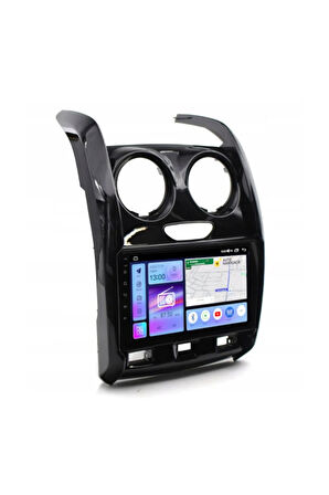 Dacia Duster - Araç Multimedya Ekran - 2GB 32GB - Büyük - Piano Black - 2013 - 2017 - 9 Inch - HIGH