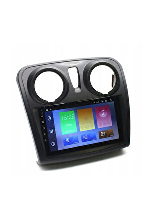 Dacia Sandero - Araç Multimedya Ekran - 2GB 32GB - S - Black - 2012 - 2020 - 9 Inch - HIGH SOUND - V