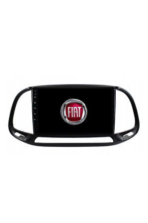Fiat Doblo -  Uyumlu Araç Multimedya Ekran - 2GB 32GB - S - Black - 2015 - 2021 - 9 Inch