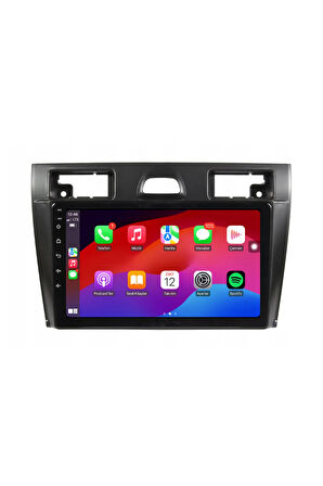 Ford Fiesta - Araç Multimedya Ekran - 2GB 32GB - Old - Black - 2006 - 2008 - 9 Inch - HIGH SOUND - V