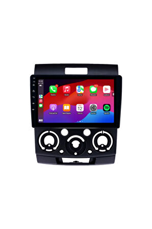 Ford Ranger - Araç Multimedya Ekran - 2GB 32GB - BT - Black - 2007 - 2011 - 9 Inch - HIGH SOUND - VS