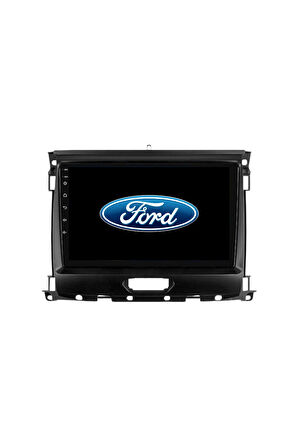 Ford Ranger - Araç Multimedya Ekran - 2GB 32GB - S - Black - 2015 - 2020 - 9 Inch - HIGH SOUND - VSR