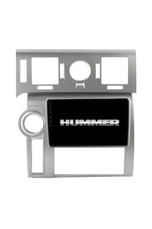 Hummer H2 - Araç Multimedya Ekran - 2GB 32GB - S - Silver - 2008 - 2009 - 9 Inch - HIGH SOUND - VSR