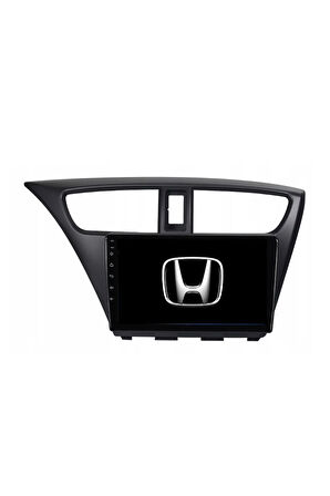 Honda Civic Sport - Araç Multimedya Ekran - 2GB 32GB - Hatchback - Black - 2012 - 2014 - 9 Inch - HI