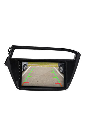 Hyundai i20 - Araç Multimedya Ekran - 2GB 32GB - S - Piano Black - 2018 - 2020 - 9 Inch - HIGH SOUND