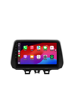 Hyundai Tucson - Araç Multimedya Ekran - 2GB 32GB - NEW - Black - 2018 - 2020 - 9 Inch - HIGH SOUND