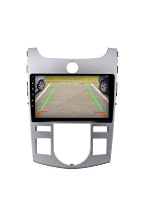 Kia Cerato - Araç Multimedya Ekran - 2GB 32GB - Dijital - Silver - 2008 - 2012 - 9 Inch - HIGH SOUND