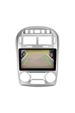 Kia Cerato - Araç Multimedya Ekran - 2GB 32GB - Hatchback - Silver - 2004 - 2006 - 9 Inch - HIGH SOU