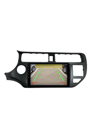 Kia Rio - Araç Multimedya Ekran - 2GB 32GB - S - Gri - 2012 - 2015 - 9 Inch - HIGH SOUND - VSR