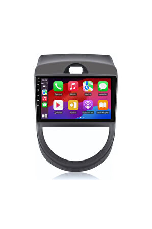 Kia Soul - Araç Multimedya Ekran - 2GB 32GB - S - Gri - 2011 - 2013 - 9 Inch - HIGH SOUND - VSR