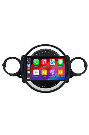 Mini Cooper - Araç Multimedya Ekran - 2GB 32GB - S - Black - 2007 - 2011 - 9 Inch - HIGH SOUND - VSR