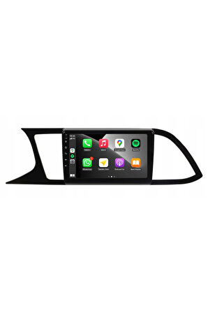 Seat Leon - Araç Multimedya Ekran - 2GB 32GB - S - Piano Black - 2013 - 2020 - 9 Inch - HIGH SOUND -