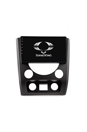 Ssangyong Rexton - Araç Multimedya Ekran - 2GB 32GB - S - Black - 2013 - 2016 - 9 Inch - HIGH SOUND