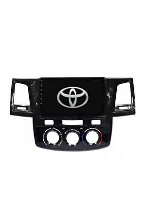Toyota Hilux - Araç Multimedya Ekran - 2GB 32GB - Analog - Piano Black - 2008 - 2015 - 9 Inch - HIGH