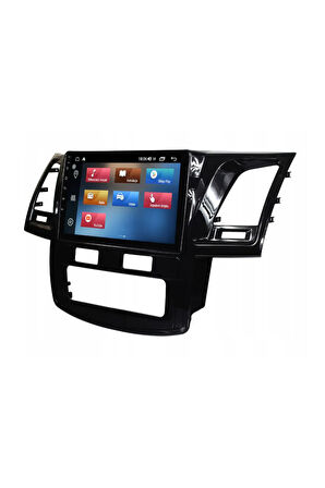 Toyota Hilux - Araç Multimedya Ekran - 2GB 32GB - Dijital - Piano Black - 2008 - 2015 - 9 Inch - HIG