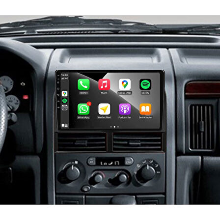 Jeep Cherokee - Araç Multimedya Ekran - 4GB 64GB - S - Black - 1998 - 2004 - 9 Inch - MYWAY